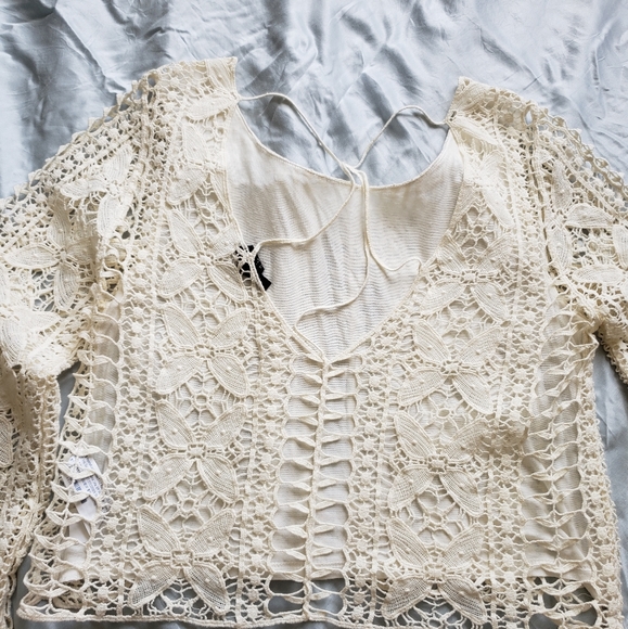 Boho long-sleeve top - Picture 6 of 6